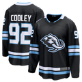 Johmsee U.Mammoth #92 Logan Cooley Black Home Breakaway Jerseys