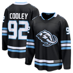 Johmsee U.Mammoth #92 Logan Cooley Black Home Breakaway Jerseys