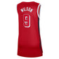 USA Basketball #9 A'ja Wilson Unisex 2024 Swingman Player Jersey - Red American Basketball Jersey