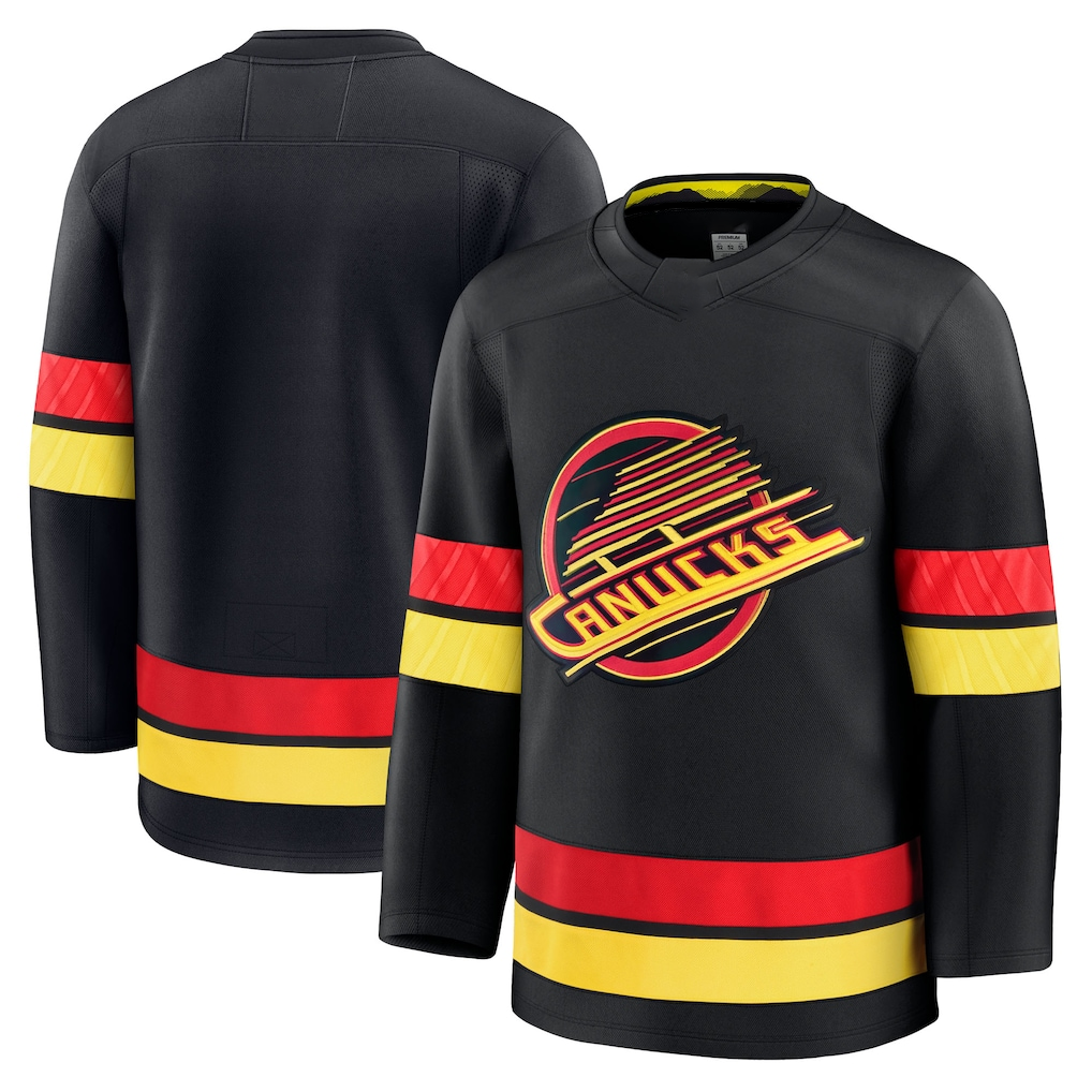 Johmsee V.Canucks Black Alternate Premium Jerseys