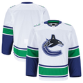 Johmsee V.Canucks White Away Authentic Pro Jerseys