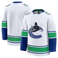 Johmsee V.Canucks White Away Premium Jerseys