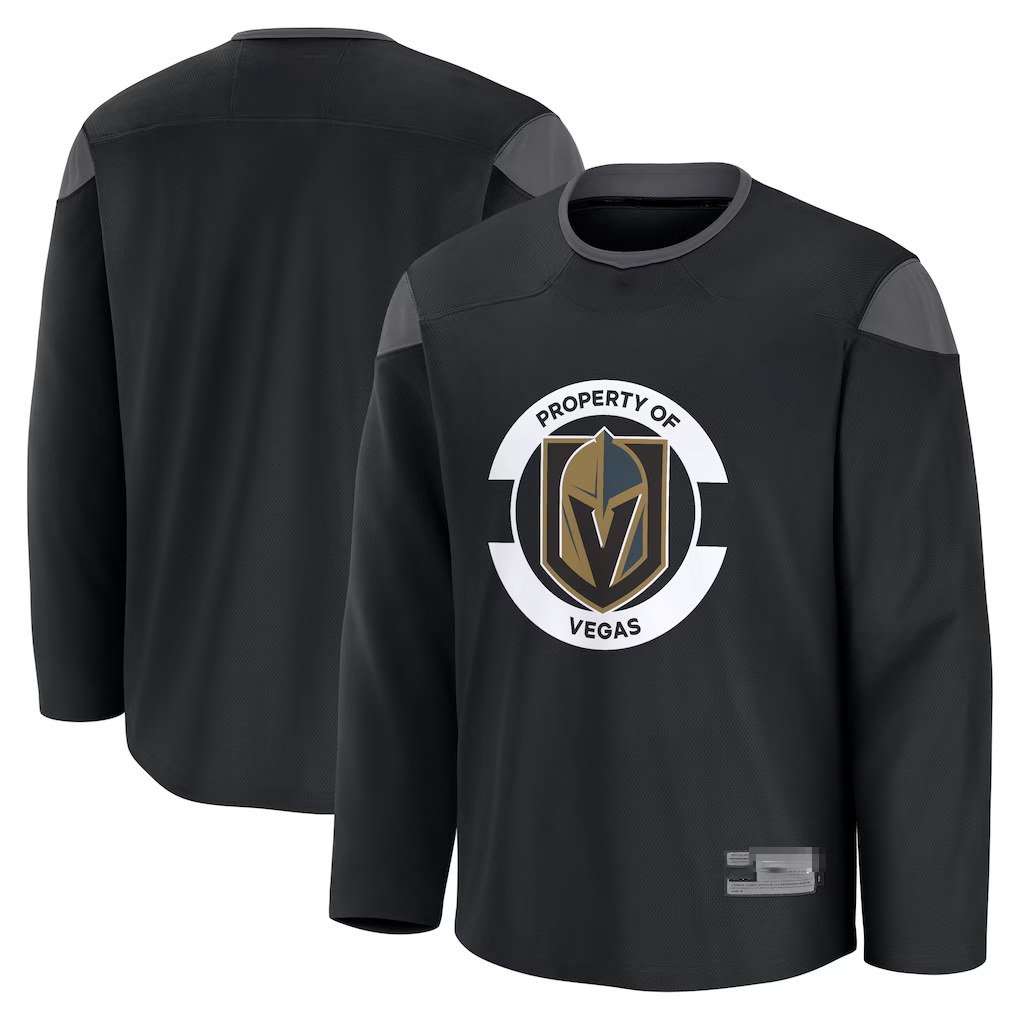 Johmsee VG.Knights Black Practice Jerseys