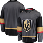 Johmsee VG.Knights Gray Breakaway Alternate Jerseys