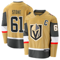 Johmsee VG.Knights #61 Mark Stone Gold Home Breakaway Jerseys