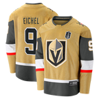 Johmsee VG.Knights #9 Jack Eichel Gold 2026 Stanley Cup Final Breakaway Jerseys