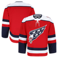 Johmsee W.Capitals Red Alternate Authentic Pro Jerseys