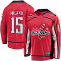 Johmsee W.Capitals #15 Sonny Milano Red Home Breakaway Jerseys