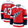 Johmsee W.Capitals #43 Tom Wilson Red Alternate Premium Player Jerseys