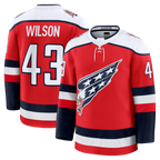 Johmsee W.Capitals #43 Tom Wilson Red Alternate Premium Player Jerseys