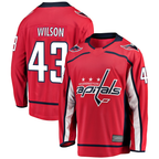 Johmsee W.Capitals #43 Tom Wilson Red Home Breakaway Player Jerseys