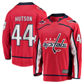Johmsee W.Capitals #44 Cole Hutson Red Home Breakaway Jerseys