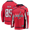 Johmsee W.Capitals #89 Alex Tuch Red Home Breakaway Jerseys
