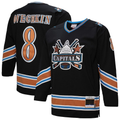 Johmsee W.Capitals #8 Alexander Ovechkin Mitchell & Ness Black 2005-06 Power Play Jerseys