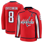 Johmsee W.Capitals #8 Alexander Ovechkin Red Home Premium Jerseys