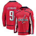 Johmsee W.Capitals #9 Ryan Leonard Red Home Breakaway Jerseys