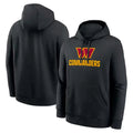 Johmsee W.Commanders Black Pullover Hoodies Home Game Blank Player Stitched Jerseys