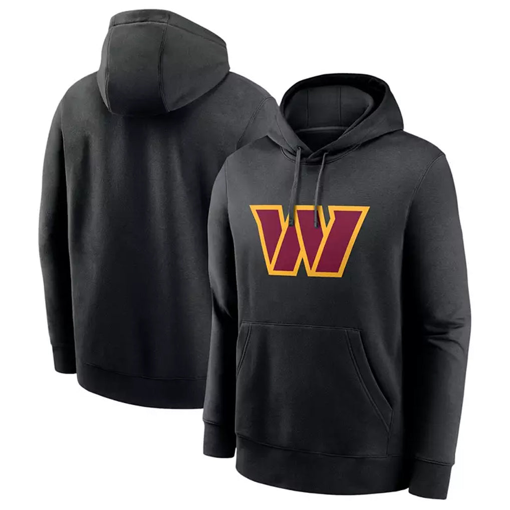 Johmsee W.Commanders Gray Pullover Hoodies Game Blank Player Stitched Jerseys