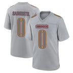 Johmsee W.Commanders #0 Mike Sainristil Player Gray Atmosphere Fashion Home Game Stitched Jerseys