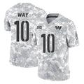 Johmsee W.Commanders #10 Tress Way Player Arctic Camo Limited Salute To Service Home Game Stitched Jerseys