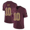 Johmsee W.Commanders #10 Tress Way Player Burgundy Alternate Vapor Untouchable Home Game Stitched Jerseys