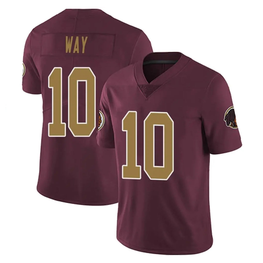 Johmsee W.Commanders #10 Tress Way Player Burgundy Alternate Vapor Untouchable Home Game Stitched Jerseys