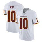 Johmsee W.Commanders #10 Tress Way Player White Limited Vapor Untouchable Home Game Stitched Jerseys