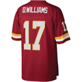 Johmsee W.Commanders #17 Doug Williams Mitchell & Ness Burgundy Legacy Replica Stitched Puhic Jersey