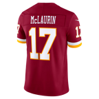Johmsee W.Commanders #17 Terry McLaurin Burgundy Team Vapor F.U.S.E. Stitched Limited Jerseys