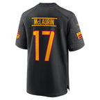 Johmsee W.Commanders #17 Terry McLaurin Player Black Game Stitched Jerseys