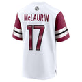 Johmsee W.Commanders #17 Terry McLaurin Player WHITE Game Stitched Jerseys