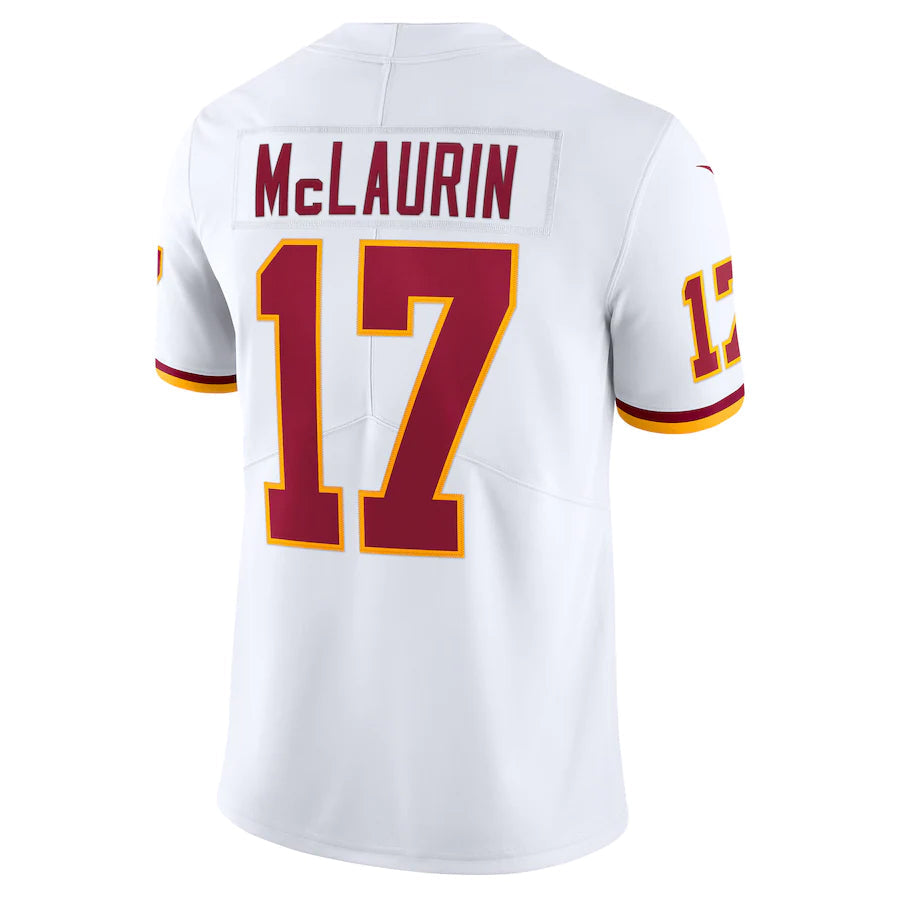 Johmsee W.Commanders #17 Terry McLaurin Player White Vapor Limited Stitched Jerseys