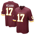 Johmsee W.Commanders #17 Terry Mclaurin Player Burgundy Team Color Home Game Stitched Jerseys