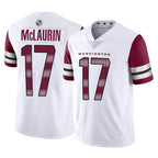 Johmsee W.Commanders #17 Terry Mclaurin Player White Limited Vapor Home Game Stitched Jerseys