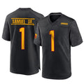Johmsee W.Commanders #1 Deebo Samuel Sr Player Black Home Game Football Jerseys