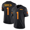 Johmsee W.Commanders #1 Deebo Samuel Sr Player Black Vapor F.U.S.E. Limited Football Jerseys