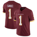 Johmsee W.Commanders #1 Deebo Samuel Sr Player Burgundy Vapor Limited Stitched Jerseys