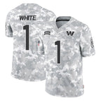 Johmsee W.Commanders #1 Rachaad White Player Arctic Camo Limited Salute To Service Home Game Stitched Jerseys