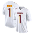 Johmsee W.Commanders #1 Rachaad White Player White Tundra Fashion Home Game Stitched Jerseys