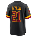 Johmsee W.Commanders #21 Sean Taylor Black Hail Raiser Alternate Retired Player Game Stitched Jerseys