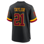 Johmsee W.Commanders #21 Sean Taylor Black Hail Raiser Alternate Retired Player Game Stitched Jerseys