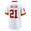Johmsee W.Commanders #21 Sean Taylor White Game Super Bowl Era Stitched Jerseys