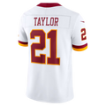Johmsee W.Commanders #21 Sean Taylor White Vapor F.U.S.E. Stitched Retired Limited Stitched Jerseys