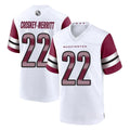 Johmsee W.Commanders #22 Jacory Croskey-Merritt Player White Limited Home Game Stitched Jerseys