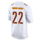 Johmsee W.Commanders #22 Jacory Croskey-Merritt Player White Tundra Fashion Game Stitched Jerseys