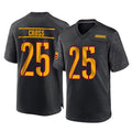 Johmsee W.Commanders #25 Nick Cross Player Black Home Game Stitched Jerseys