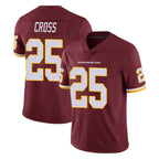 Johmsee W.Commanders #25 Nick Cross Player Burgundy Limited Team Color Vapor Untouchable Home Game Stitched Jerseys