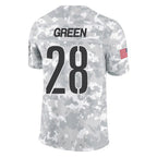 Johmsee W.Commanders #28 Darrell Green Player  Arctic Camo Salute To Service Limited Stitched Jerseys