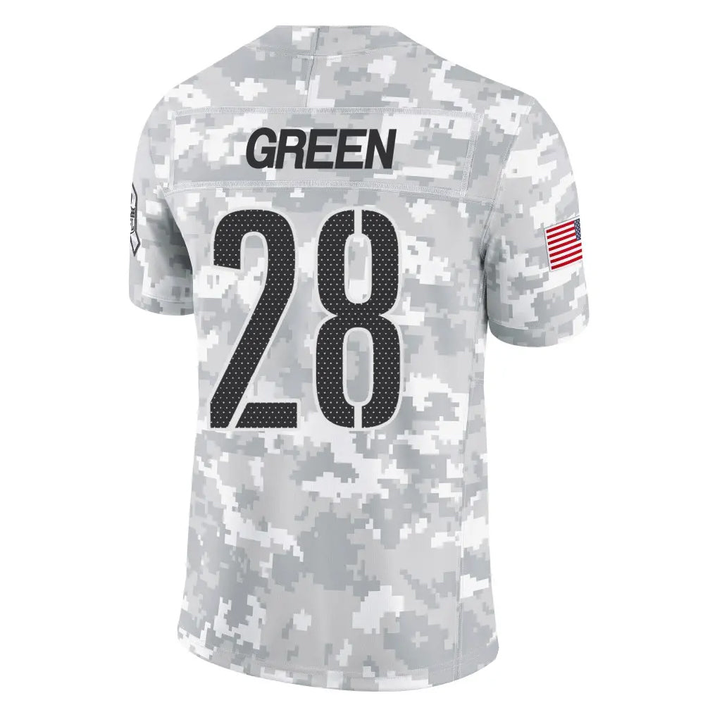 Johmsee W.Commanders #28 Darrell Green Player  Arctic Camo Salute To Service Limited Stitched Jerseys