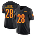Johmsee W.Commanders #28 Darrell Green Player  Black Vapor F.U.S.E. Limited Stitched Jerseys